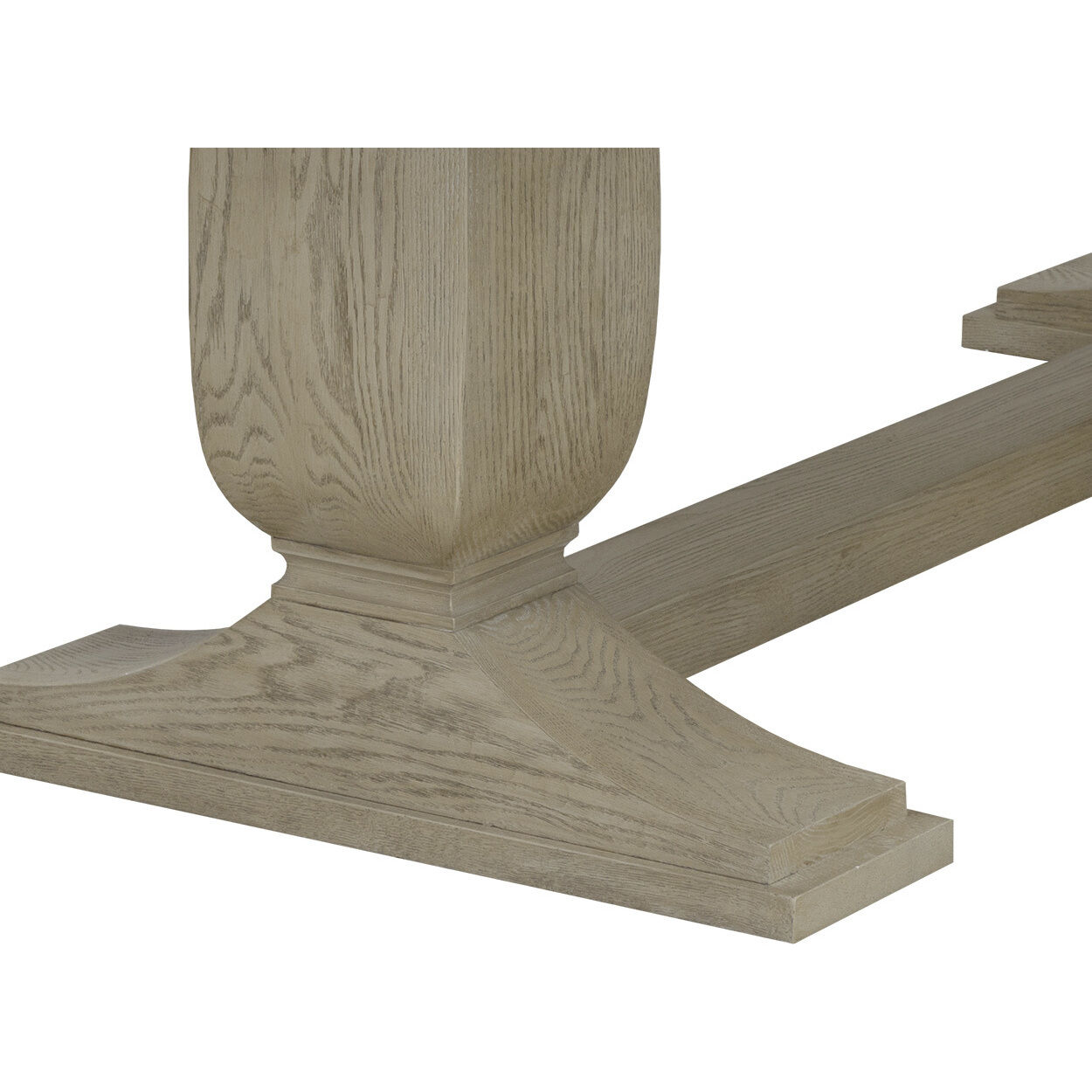 Rhaenyra 86 X 42 inch Sand Beige Extension Dining Table